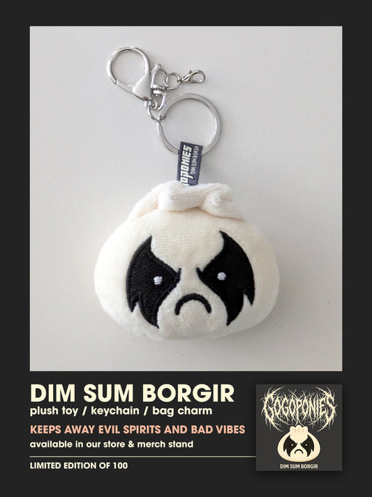 DIM SUM BORGIR plush toy / keychain / bag charm