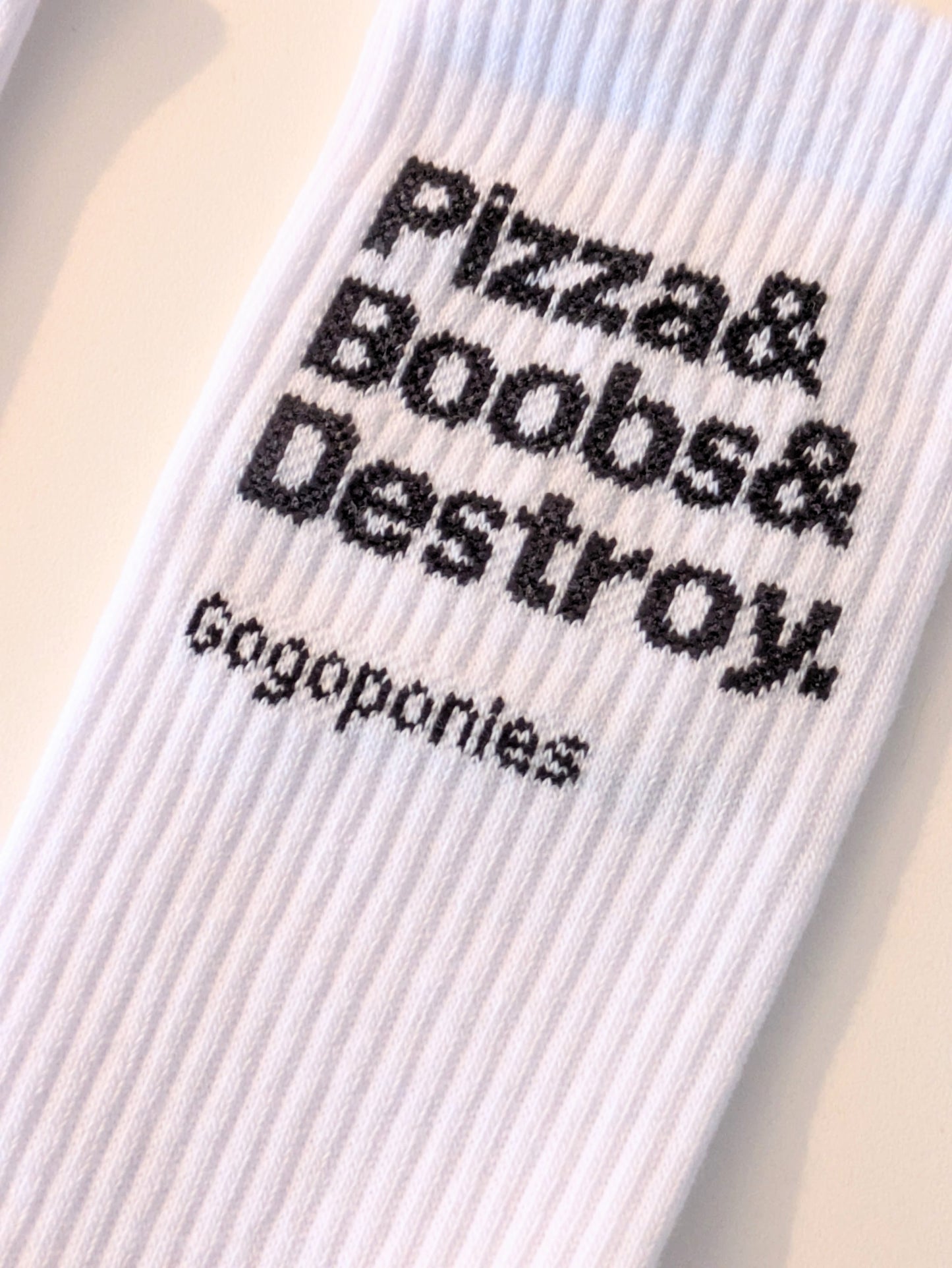 01 - SOCKS // PIZZA & BOOBS
